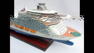 MS HARMONY OF THE SEAS CRUISE SHIP MODEL 90 CM - HANDICRAFTS MODEL FROM GIA NHIEN CO. LTD - VIETNAM