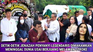 Detik-detik Jenazah Penyanyi Legendaris Dimakamkan Meninggal Dunia Karena Penyakit Stroke