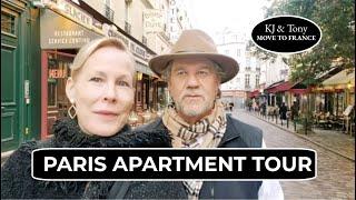 Paris Apartment Tour  KJ and Tony Move to France