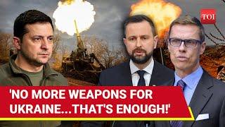 NATO Nations End Weapons Supply To Ukraine Amid Kursk Battle  We Gave Enough