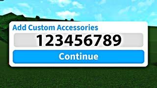 How To Enter & Use Custom AccessoryHairClothing Codes In Bloxburg? How To Find Custom IDs ROBLOX