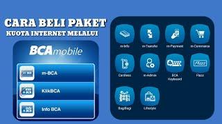 CARA ISI ULANG KUOTA INTERNET MELALUI BCA MOBILE