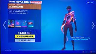Get the NEW “GALAXY GRAPPLER” Skin NOW Fortnite Item Shop Sept 4th 2021