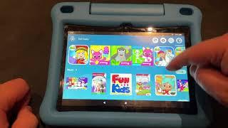 Adding apps and other content to Kids profile  Amazon Fire HD8 Kids