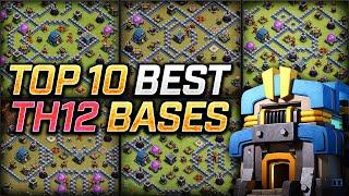 NEW BEST TH12 BASES WarTrophyFarming  TOP 10 Town Hall 12 Base Links for 2024 - Clash of Clans