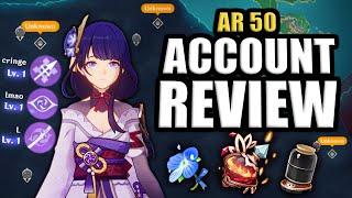 Newly AR 50 Player Needs Our Help Genshin Impact Account Review