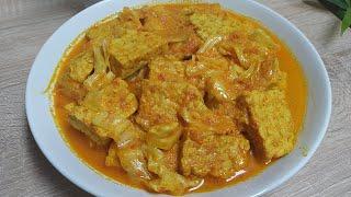 Resep Tempe Sayur Kol Dengan Kuah Santan Kuning