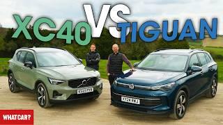 NEW VW Tiguan vs Volvo XC40 review – whats the best SUV?  What Car?