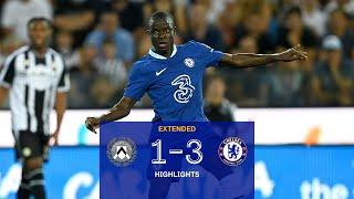 Udinese 1-3 Chelsea  Sterling Scores on Chelsea Debut  Extended Highlights
