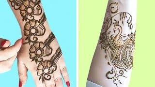 SIMPLE MEHNDI DESIGNS FOR HANDS