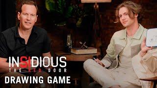 INSIDIOUS THE RED DOOR - Patrick Wilson & Ty Simpkins Drawing Game