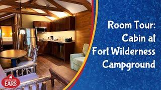 Fort Wilderness Campground - Cabin Tour - Room Tour