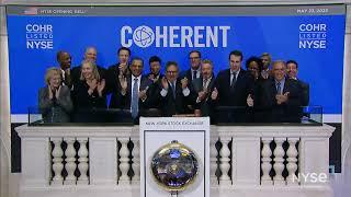 Coherent Corp. NYSE COHR Rings The Opening Bell®