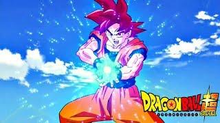 Goku Tests His Kamehameha As a Super Saiyan God Form - Dragon Ball Super English Dub