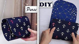 HOW TO MAKE A PURSE  Crossbody Bag Without Sewing Machine DIY Girl Craft