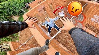 ESCAPING ANGRY TEACHER 2.0 Epic Parkour POV Chase