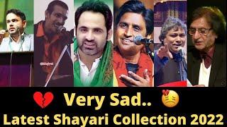 Very Sad latest Shayari Collection 2022  Tahzeeb Hafi  Waseem Barelvi  Kumar Vishwas  Poetry