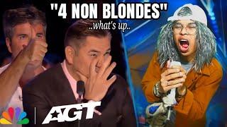 Americas Got Talent Song 4 Non Blondes Whats Up Made the judges almost cry - Agt 2024