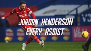 Every Jordan Henderson assist at Liverpool... so far