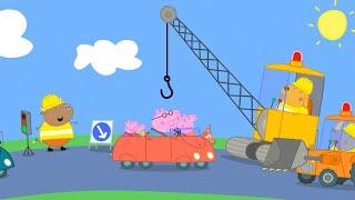 Mr. Bull gräbt die Straße auf  Peppa Wutz  Peppa Pig Deutsch Neue Folgen  Cartoons für Kinde