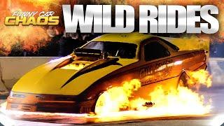 WILD RIDES of Funny Car Chaos Drag Racing  Funny Cars  Crashes