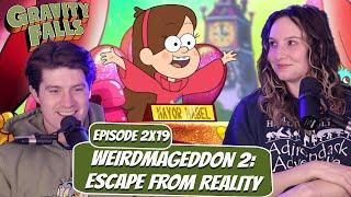 MABELS WORLD  Gravity Falls Season 2 Reaction  Ep 2x19 “Weirdmageddon 2 Escape From Reality”