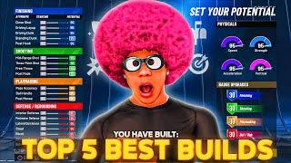 TOP 5 BEST RARE BUILDS IN NBA 2K22 BEST BUILDS TO MAKE IN NBA 2K22