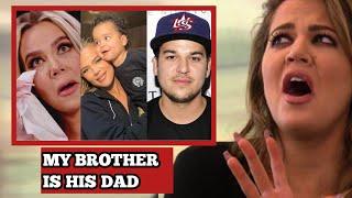 Khloe ASHAMED of herself as she reveals her brother Rob is the father of her son Tatum