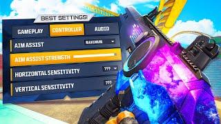 The Absolute BEST SETTINGS on XDEFIANT  Controller Sensitivity Graphics