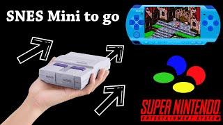 How to make an SNES Mini to go with a Modded Hacked Sony Playstation Portable PSP