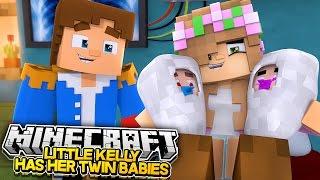 LITTLE KELLY GIVES BIRTH TO THE TWINS Minecraft Future Life  wLittleDonny