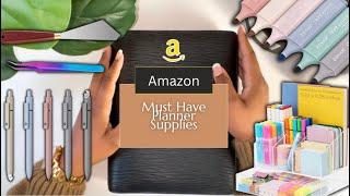 Must Have Planner Supplies from Amazon  Planner accessories and stationery  Amazon Stationery Haul