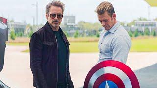 Tony Gives Steve His Shield Back Scene - Avengers Endgame 2019 Movie Clip 4K