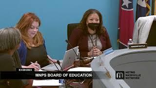 032823 MNPS Board of Education
