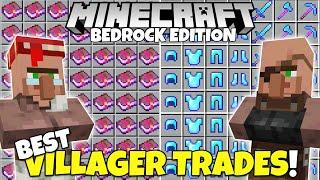 How to get the BEST VILLAGER TRADES in Minecraft Villager Trading Tips & Tricks Tutorial