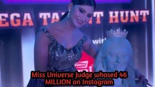 @urvashirautela Miss Universe Judge whosed 46 MILLION on Instagram.#shorts