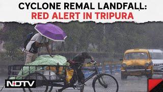 Remal Cyclone Current Position  Red Alert In Tripura Ahead Of Landfall Schools To Remain Shut