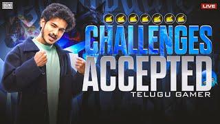 Live On Telugu Gamer  Solo Vs Squad BGMI Classics Live Stream Telugu