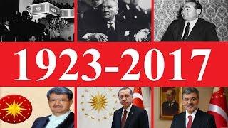 Türkiye Cumhuriyeti kronolojik tarihi 1923-2017