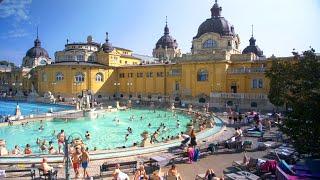 Visit the Széchenyi Spa in Budapest Hungary