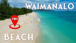 Waimanalo Beach  - Everything You Need to Know 2024 4K Drone