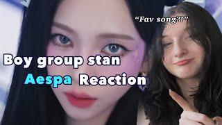 First reaction to aespa Hot Mess MV