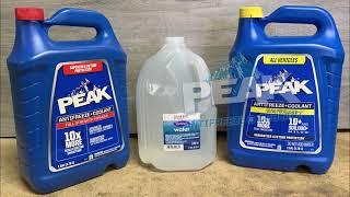 Champion Cooling recommends Peak Antifreeze & Coolant