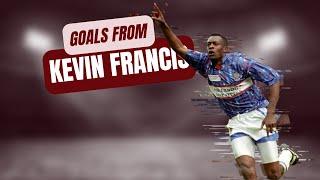 A few career goals from Kevin Francis