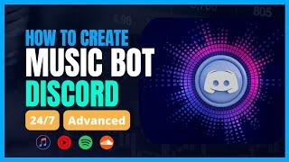 HOW TO CREATE A DISCORD MUSIC BOT 2024  FULL GUIDE  FREE HOSTING