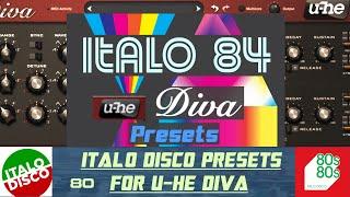 U-He DIVA Best ITALO DISCO PRESETS