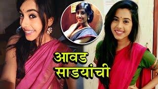 Sakhi Gokhale Loves To Wear Sarees  Watch her Saree Collection  Reshma of Dil Dosti Duniyadari