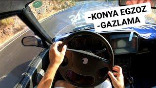 POV BASIK KONYA EGZOZLU  TOFAŞ DOĞAN SLX İLE GEZİNTİ & GAZLAMA