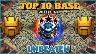 TOP 10 UNBEATEN TH13 WAR BASE + REPLAY  TH13 WAR BASE WITH LINK  TH13 ANTI 3 STAR BASE 2024