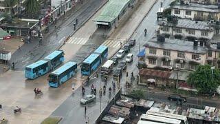 Dar es salaam city Njia Panda ya Zimamoto Firefight station Crossroads